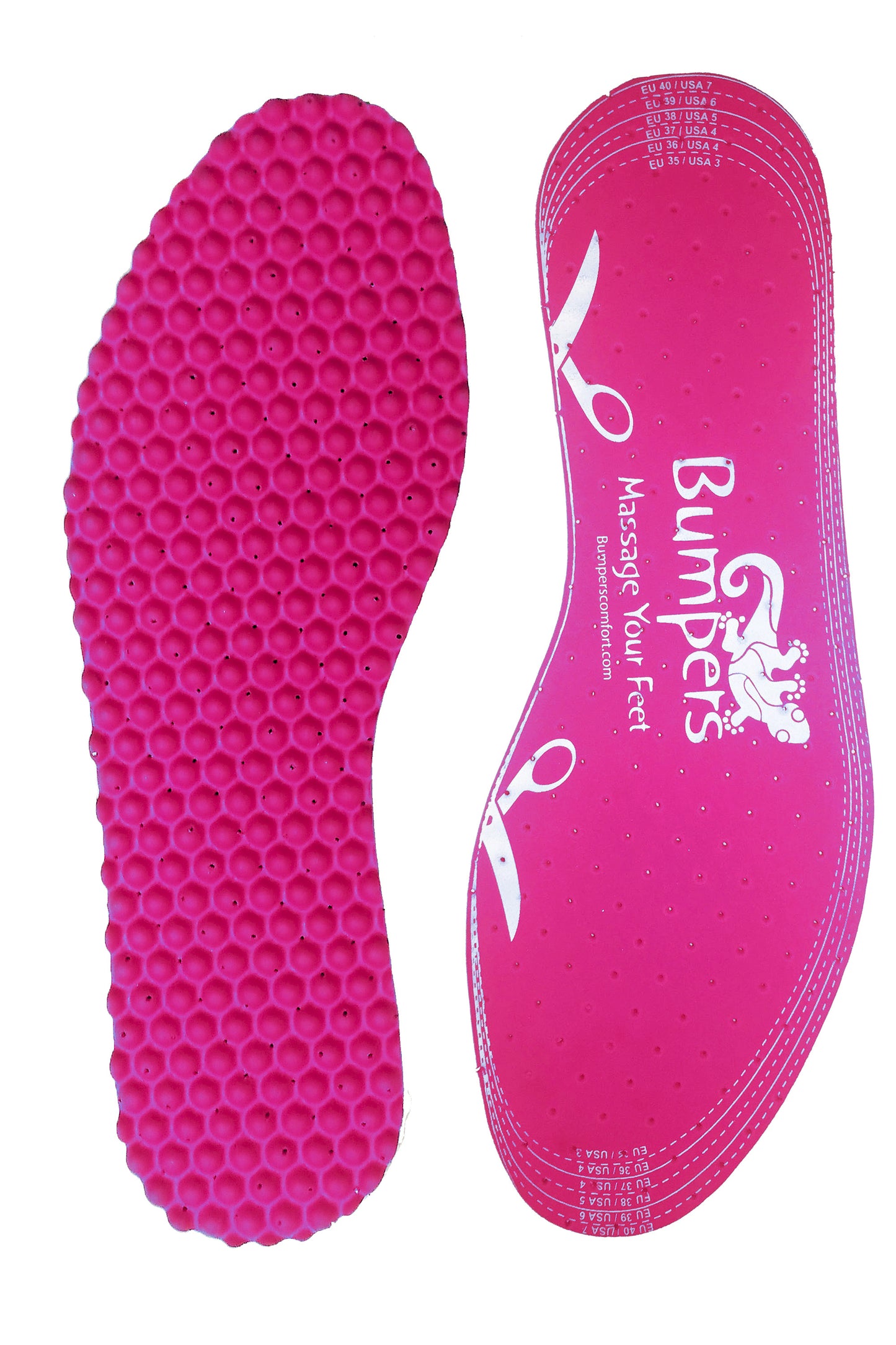 Bumpers Insoles - ורוד